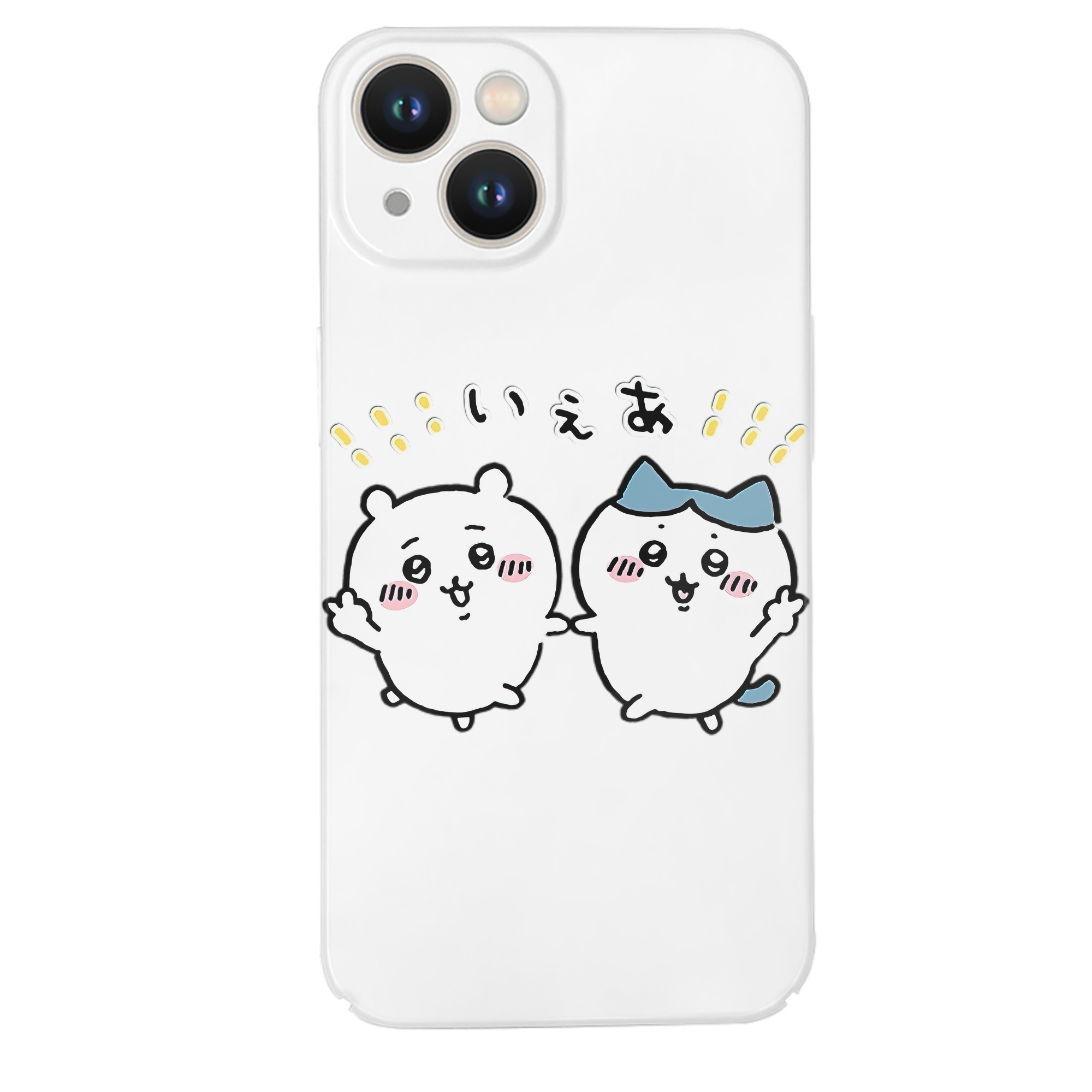 （画像用） ちいかわ ハチワレ Chii-kawa hachiware 【iPhone 14シリーズ対応】ハードケース